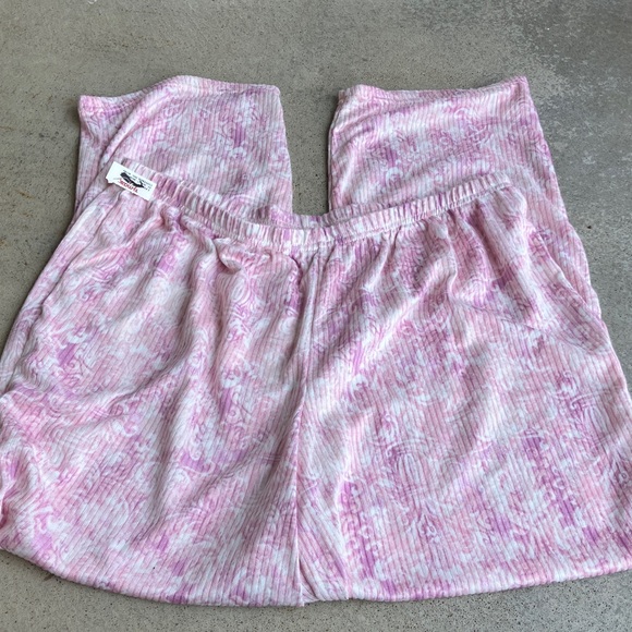 NWT Laura Ashley Soft & Cozy Pink Pajama Set, 1X - Picture 4 of 7